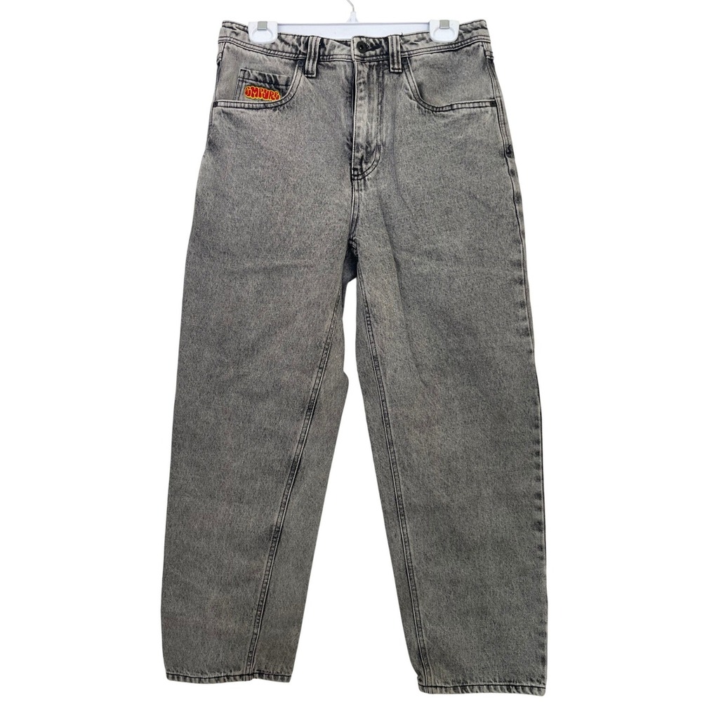 Empyre Relax Fit Jeans Acid Wash Grey 30W x 27L